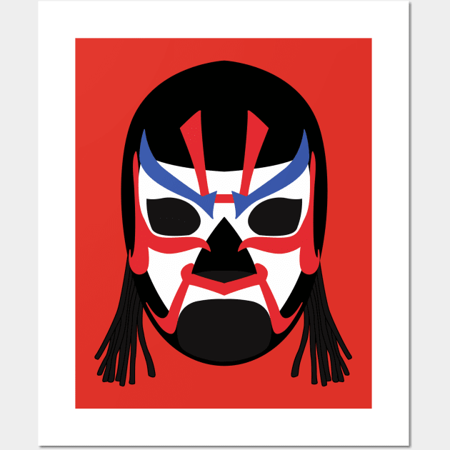 The Great Sasuke Mask - Back Wall Art by Slightly Sketchy